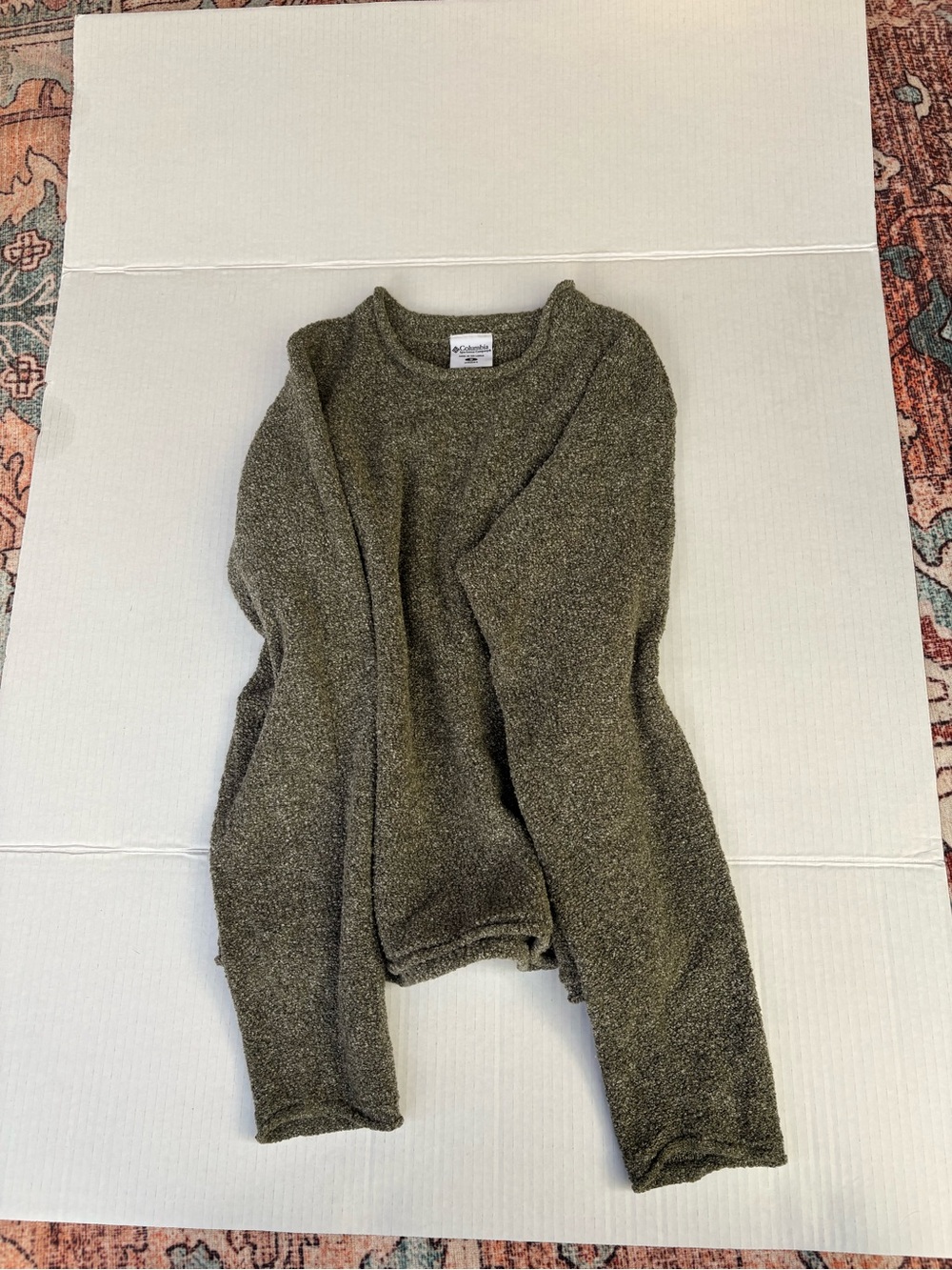 Columbia Olive Green Women’s Pullover Sweater